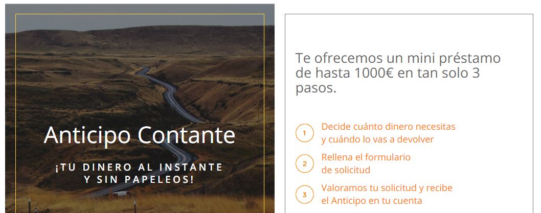 Contante - publicidad